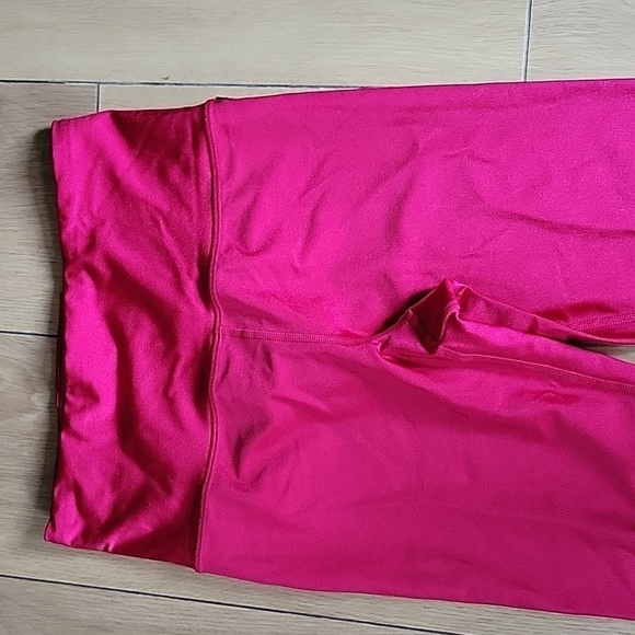 NWOT Athleta Pink Cyclamen Elation Shine Tight Leggings S - Picture 4 of 12